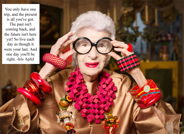 102 वर्ष जीने वाली बिंदास अमेरिकी व्यवसायी, इंटीरियर – फैशन डिजाइनर, तेजतर्रार, बेबाक व्यक्तित्व, बड़े चश्मे के लिए चर्चित, संयुक्त राष्ट्र द्वारा सम्मानित आइरिस एपफेल