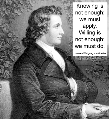 Johann Wolfgang von Goethe German polymath widely regarded most influential writer in German language influence on literary, political, Christian views, philosophical thought
