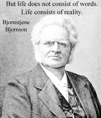 Bjornstjene Bjornson Nobel Prize winner prolific polemicist and extremely influential in Norwegian public life and Scandinavian cultural debate one of four great Norwegian writers