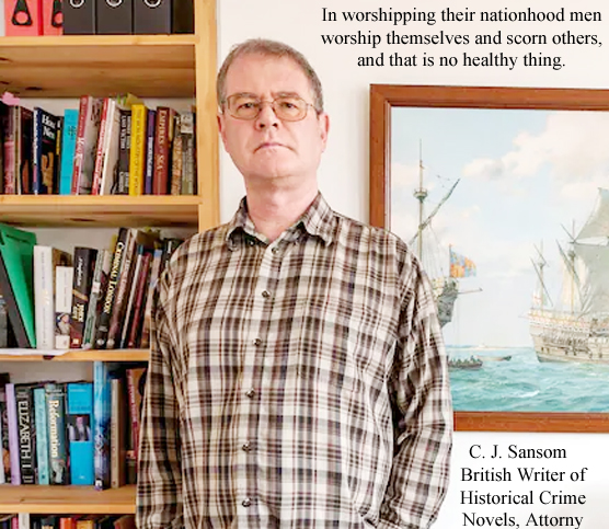 C. J. Sansom British writer of historical crime novels Matthew Shardlake series alternative history novel Dominion Died 27 April 2024