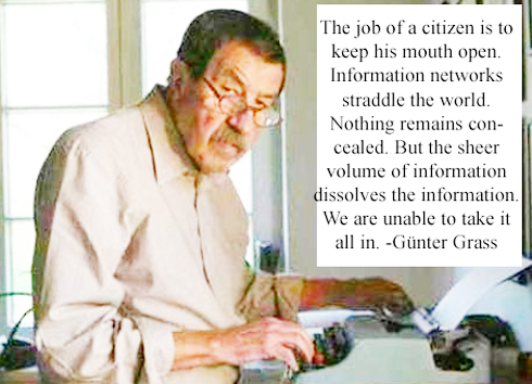 Günter Grass German novelist, poet, playwright, illustrator, graphic artist, sculptor, Critic, recipient of 1999 Nobel Prize in Literature Died 13 April 2025