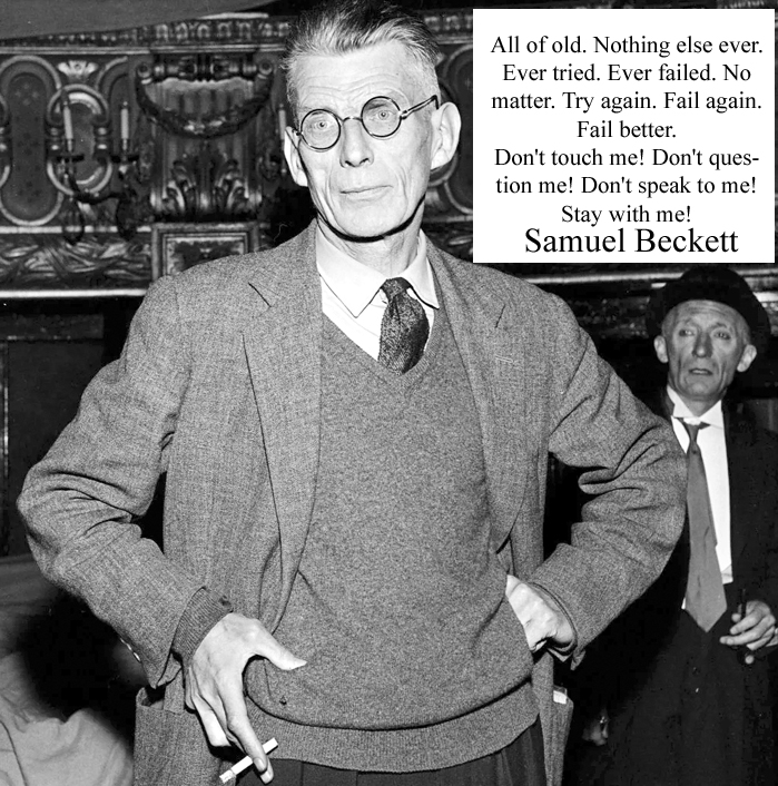 Samuel Beckett Irish playwright, poet, novelist, literary critic literary and theatrical works feature bleak, impersonal, tragicomic episodes of life born 13 April 1906 Dublin, Ireland