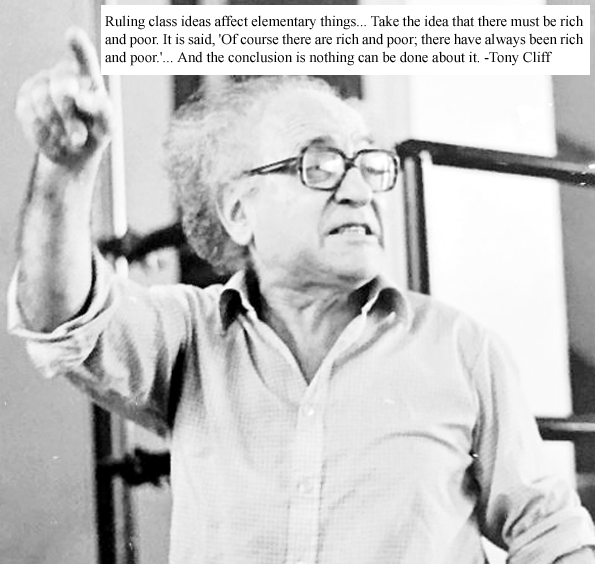 Tony Cliff Trotskyist activist founding member of Socialist Review Group Socialist Workers Party Britain in 1977