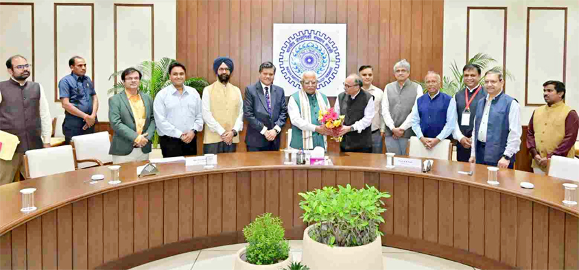 08-05-2026 Union Power Minister Manohar Lal Khattar inaugurated the Centre for Regulatory Affairs at IIT Roorkee, Uttarakhand to strengthen the regulatory ecosystem