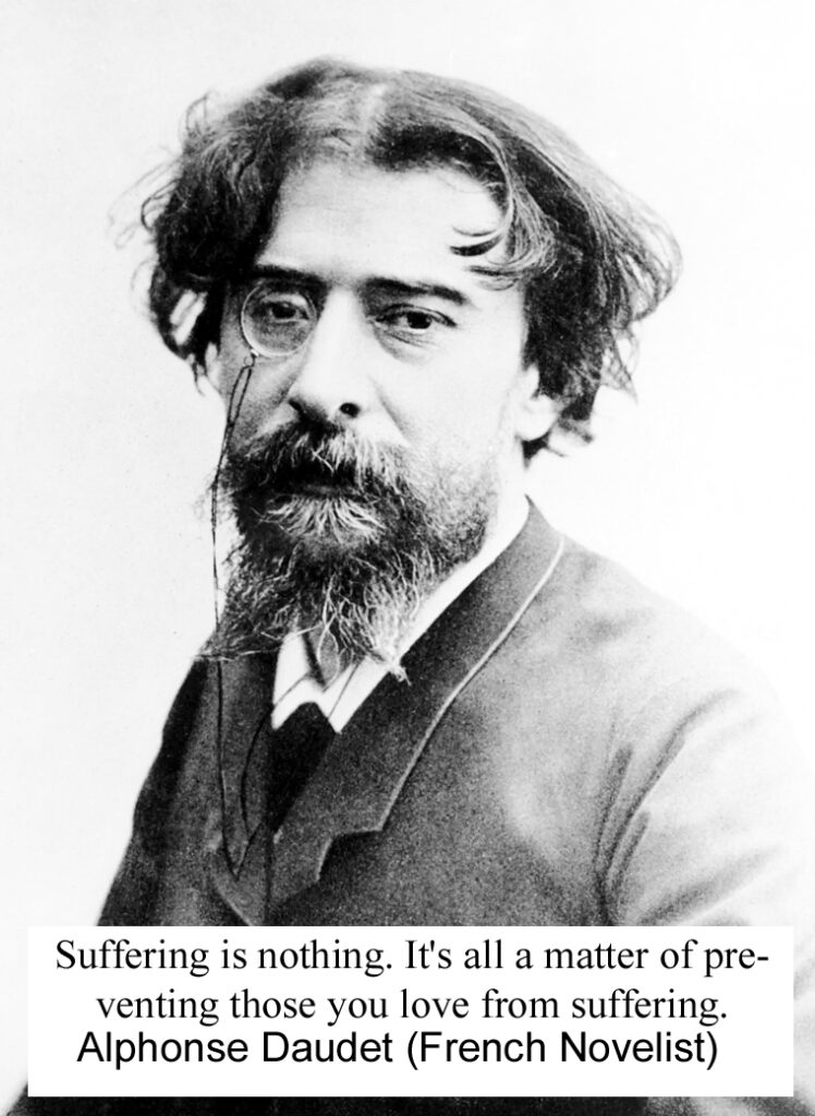 Alphonse Daudet French novelist monarchist generation of French literary syphilitics writer In the Land of Pain born 13 May 1840 Nîmes, France