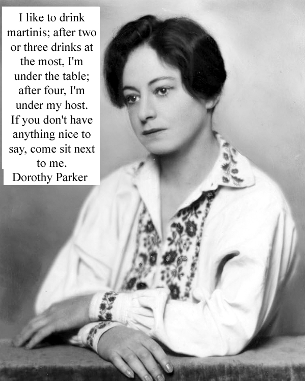 Dorothy Parker Quotes (Dorothy Rothschild) died on June 7, 1967 in New York City. a famous American poet, storyteller, playwright, screenwriter #worldhistoryofjune6 #InternationalTouretteSyndromeAwareness
