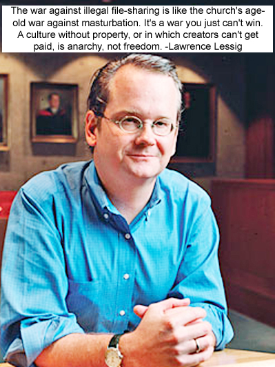 Lawrence Lessig American legal scholar and political activist Professor of Law at Harvard Law School founder of Creative Commons and Equal Citizens born June 3, 1961
