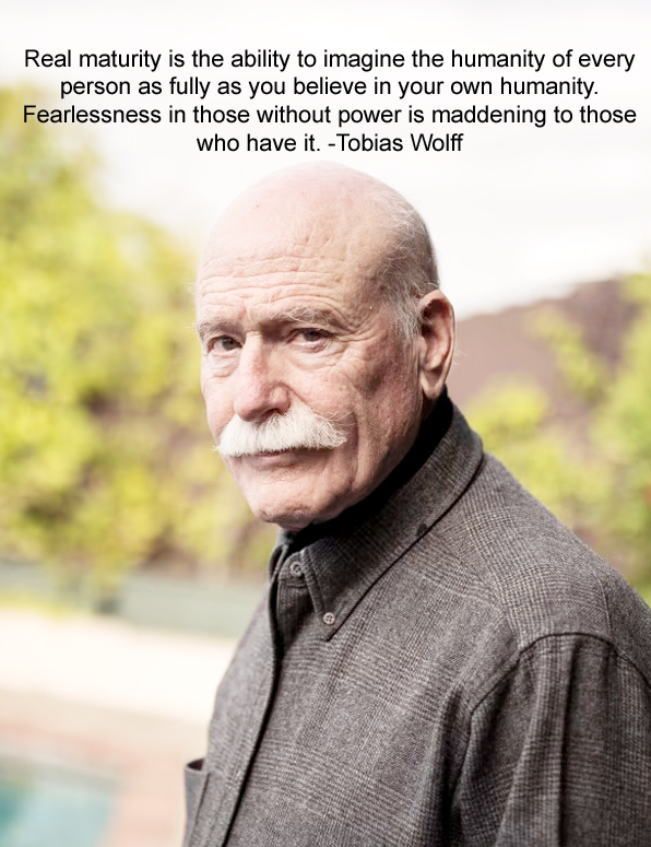 Tobias Wolff American short story writer, memoirist, novelist,teacher of creative writing Professor in Syracuse University, Stanford University born 19 June 1945 Birmingham, Alabama