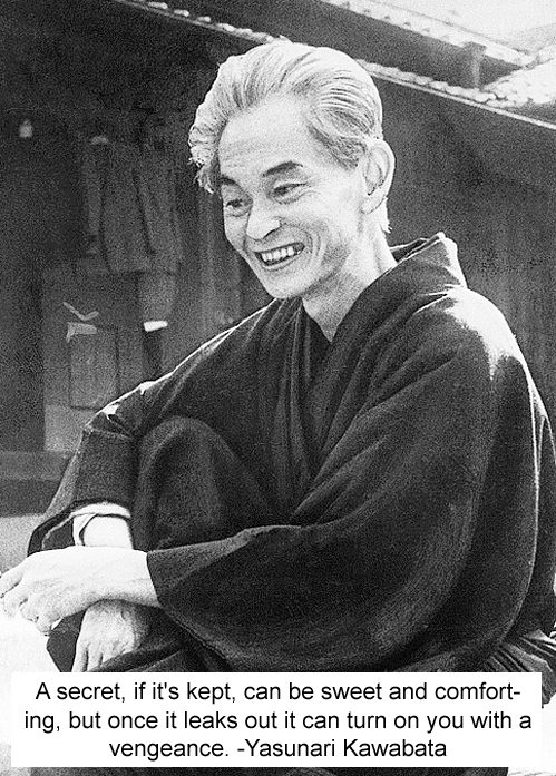 Yasunari Kawabata Japanese novelist and short story writer Nobel Prize laureate born 14 June 1899 Osaka, Japan Suicide 16 April 1972
