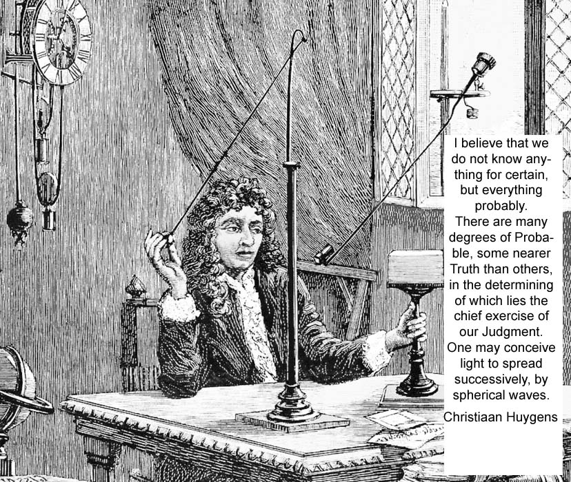 Christiaan Huygens Dutch mathematician, physicist, engineer, astronomer, inventor regarded as key figure in Scientific Revolution discovered Titan largest moon of Saturn 8 July 1695