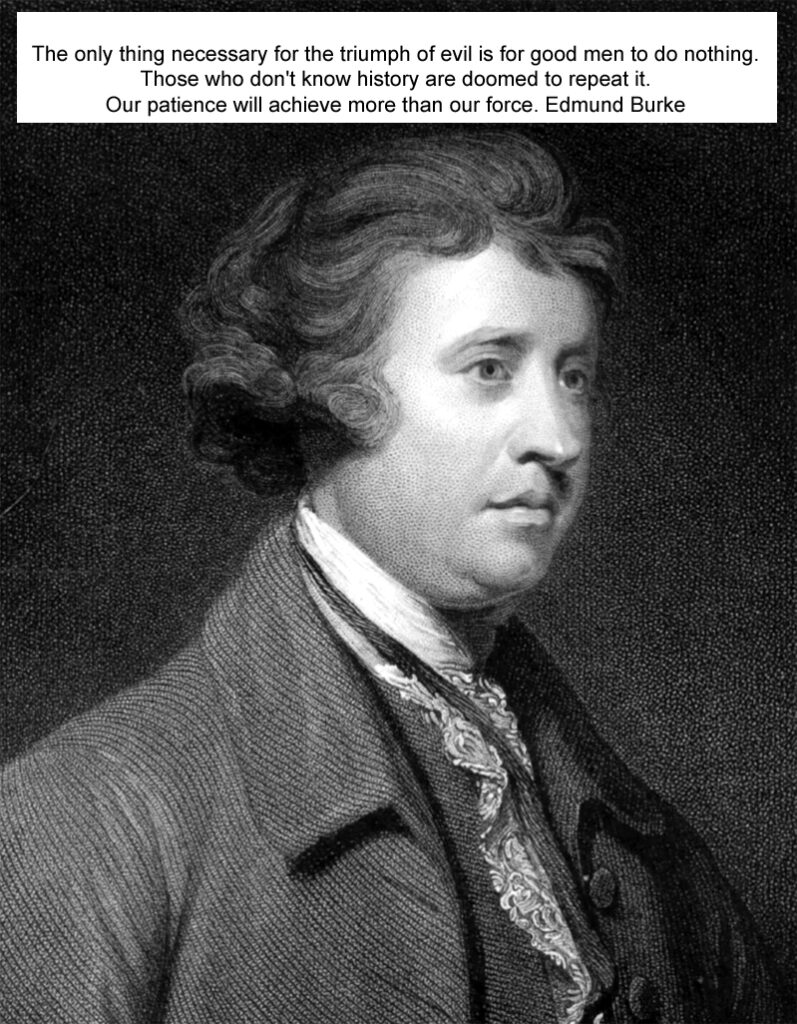 Edmund Burke famous British Anglo-Irish writer, philosopher, politician founder of the cultural and political philosophy of conservatism born 12 January 1729 9 July 1797