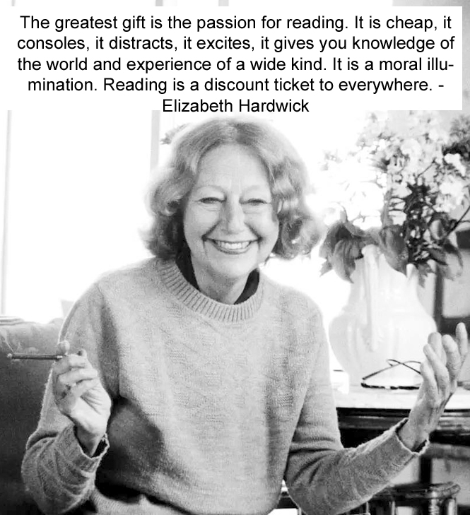 Elizabeth Hardwick famous American literary critic, novelist, short story writer born 27 July 1916 Lexington, Kentucky