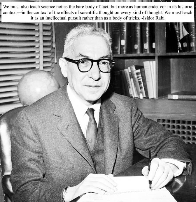 Isidor Rabi American physicist received Nobel Prize resonance method for recording the magnetic properties of atomic nuclei born 29 July 1898 Rymanów, Poland