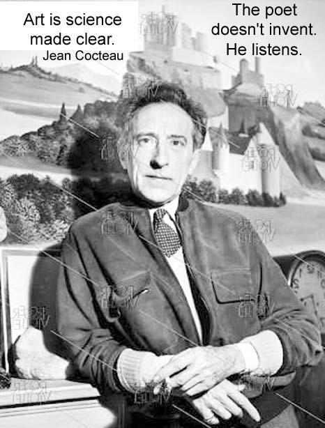 Jean Cocteau French poet, playwright, novelist, designer, film director, visual artist and critic born 5 July 1889 Maisons-Laffitte, France