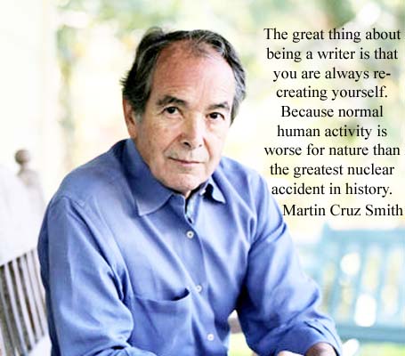 Martin Cruz Smith American Journalist writer of mystery and suspense fiction, international or historical setting born November 3, 1942 died July 11, 2025 San Rafael, California
