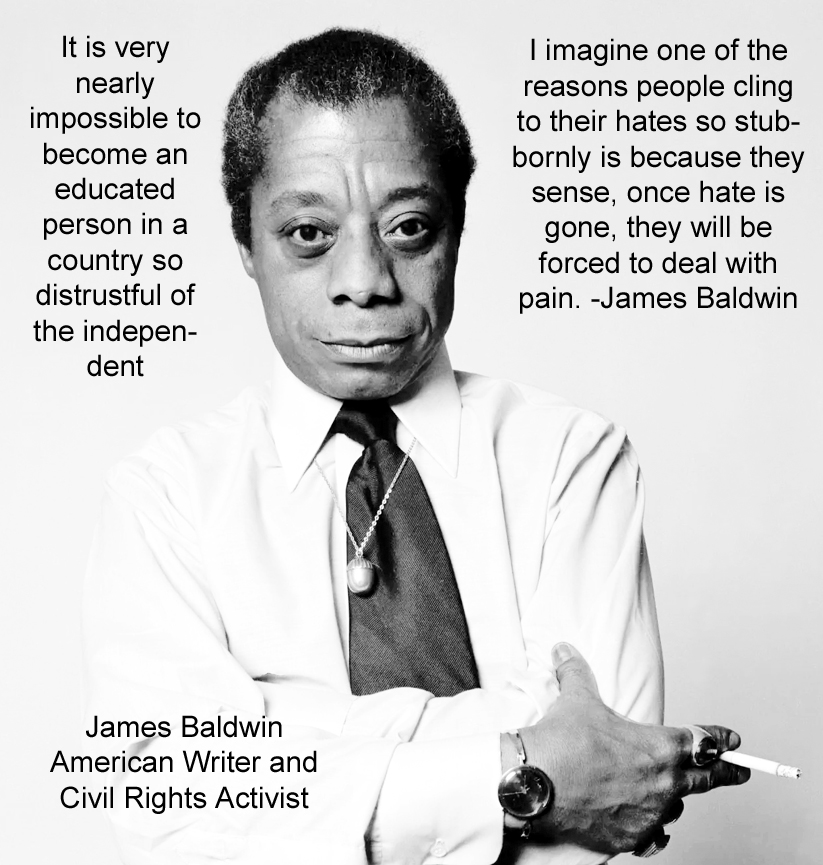 James Baldwin American Writer, Civil Rights Activist essays, novels, plays, poems influential public figure and orator born 2 August 1924 New York