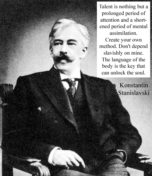 Konstantin Stanislavski Russian Soviet theatre Artist, practitioner leading theatre director born 17 January 1863 born 7 August 1938