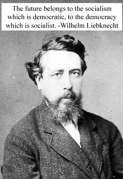 Wilhelm Liebknecht German social democratic politician and journalist principal founder of Social Democratic Party of Germany born 29 March 1826 died 7 August 1900