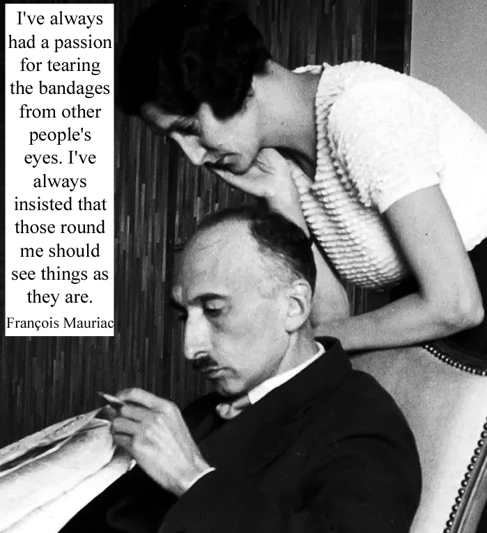 François Mauriac French novelist, dramatist, critic, poet, journalist laureate of Nobel Prize in Literature born 11 October 1885 died 1 September 1970