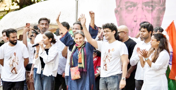 CJP Protest Shivaji Park